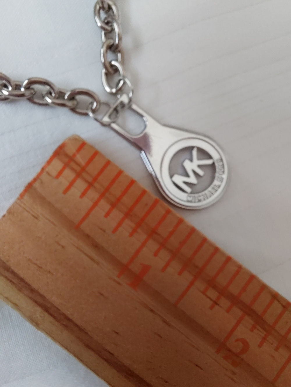 Michael Kors Silver Charm Necklace - Picture 6 of 6